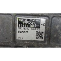 Блок управления (ЭБУ) Toyota Yaris 2005-2011 2008 89661-0D311