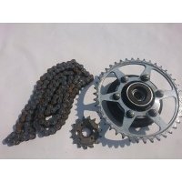 Kawasaki zx 9 98 - 02 пер łancuch zebatka