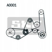 водяной насос + приводной ремень skf volkswagen passat 3b23b5
