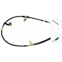 mb520893 трос ручного тормоза mitsubishi задняя часть 98 -