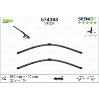 valeo щетки стеклоочистителей silencio xtrm vm354x2