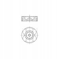 Поршень mahle mercedes - benz c w203cl203s203