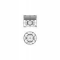 поршень kolbenschmidt opel corsa df08 f68f08