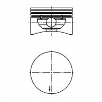 поршень kolbenschmidt x03 opel meriva zafira f75