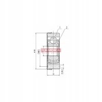шарнир kamoka volkswagen гольф 19e 1g11h11h51e7155