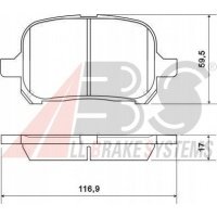 колодки колодок . toyota camry 96 - 01