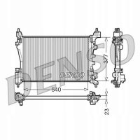 Радиатор denso opel corsa d | vauxhall