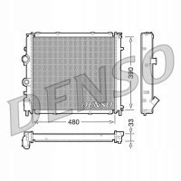 Радиатор denso renault clio bb0 / 1 / 2 cb0 / 1 / 2