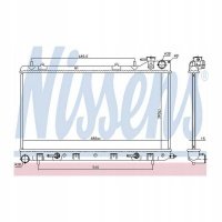 радиатор nissens subaru forester sfsg