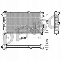Радиатор denso opel vectra 88 87 8986