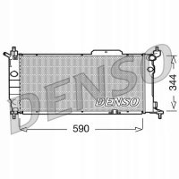Радиатор denso opel astra 53 54 58 5956