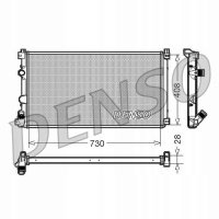 радиатор denso opel movano h9j9f9u9 e9