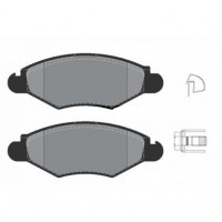 колодки тормозные trw citroen 2359703