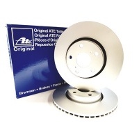 ate диски передние audi купе 80 b4 256mm