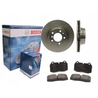 диски + тормозные колодки bosch передние bmw 7 e38 314мм