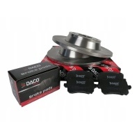 Диски + тормозные колодки задние peugeot 206 306 citroen xsara