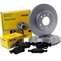 textar тормозные колодки передние renault лагуна ii 300mm