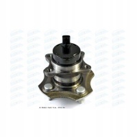 1x комплект подшипника ступицы колеса bta toyota