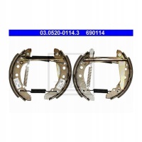 тормозные колодки ate volkswagen гольф 1715519e