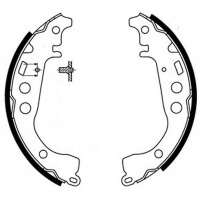 тормозные колодки delphi toyota