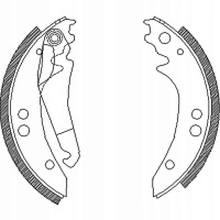 тормозные колодки remsa mercedes - benz