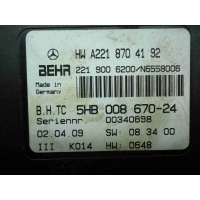 Блок управления климат-контролем Mercedes S-klasse (W221) Рестайлинг 2009 - 2013 2010 A2218704192,