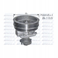 водяной насос dolz fiat uno 146a / е типо 160