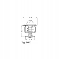 термостат wahler форд mondeo bwyb4yb5y