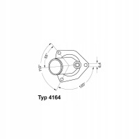 термостат wahler opel astra 53 54 58 5951