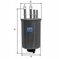 топливный фильтр ufi land rover \ 