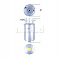 топливный фильтр knecht форд transit p65 p70 p80