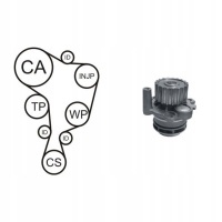 двигатель + водяной насос airtex volkswagen гольф 1j11j5