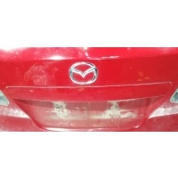 Накладка подсветки номера Универсал , без подсветок , красная Mazda 6 2004