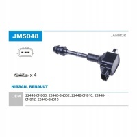 катушка зажигания janmor nissan almera n16