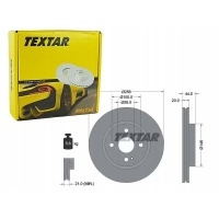 textar тормозные диски спереди 92166803