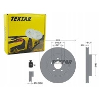 textar тормозные диски спереди 92089905