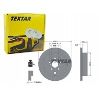 textar тормозные диски сзади 92270903