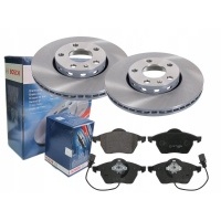 диски + тормозные колодки bosch передние volkswagen passat b5 b5fl 288