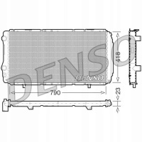 радиатор denso renault лагуна k56 | fiat