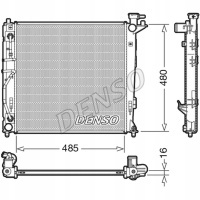 Радиатор denso kia sportage slqlqle