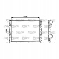радиатор valeo volkswagen passat 3a2 35i3a5 35а