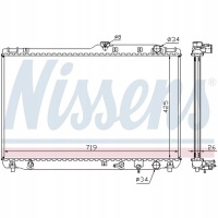 радиатор nissens toyota
