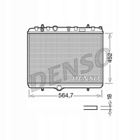 радиатор denso opel crossland х | citroen