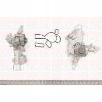 водяной насос fai autoparts для opel corsa 73 78 79