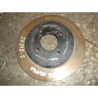 Диск тормозной задний Hyundai Accent IV 2010-2017 584110U300