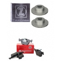 к bmw 5 e39 296мм диски тормозные передние zimmermann