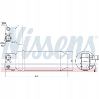 осушитель кондиционера nissens scania 4 - series