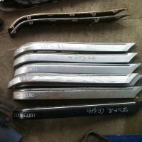 Молдинг заднего бампера Mercedes C W203 2003 A2038852821