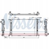 радиатор nissens audi a4 8k5 b8 a5 8t38f7