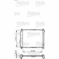 радиатор valeo chevrolet